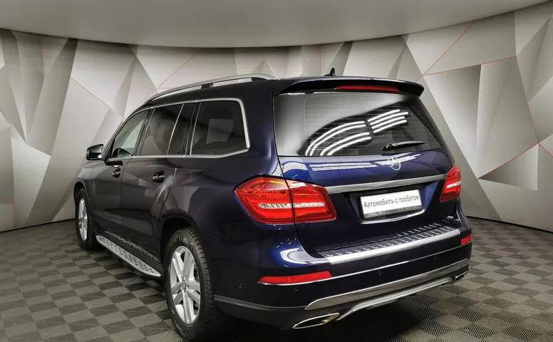 Mercedes-Benz GLS 400 4MATIC 9G-TRONIC (333 л.с.) Особая серия Синий