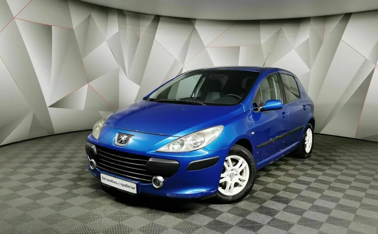 Peugeot 307 1.6 AT (110 л.с.) Синий