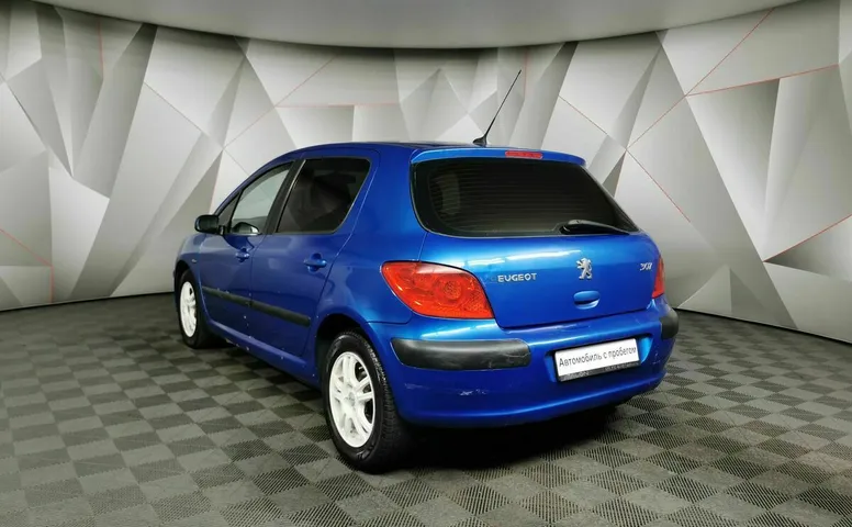 Peugeot 307 1.6 AT (110 л.с.) Синий